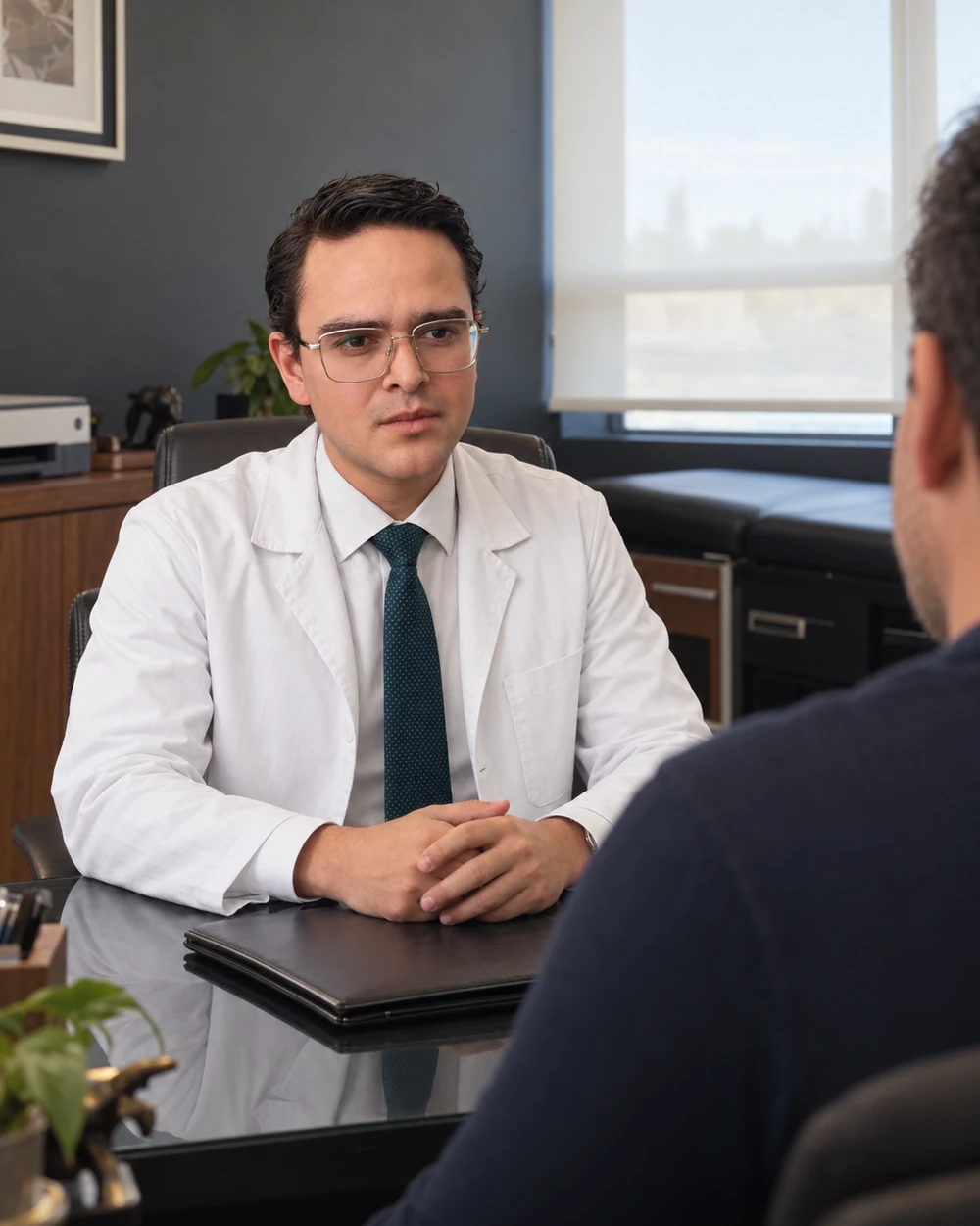 Orientación sobre enfermedad renal crónica en consulta de nefrología en Puebla